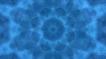 symmetrical patterns,VJ fractal kaleidoscope seamless loop animation. video