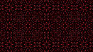 symmetrical patterns,VJ fractal kaleidoscope seamless loop animation. video