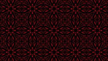 symmetrical patterns,VJ fractal kaleidoscope seamless loop animation. video