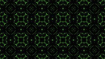 symmetrical patterns,VJ fractal kaleidoscope seamless loop animation. video