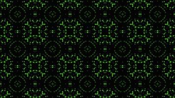 symmetrical patterns,VJ fractal kaleidoscope seamless loop animation. video