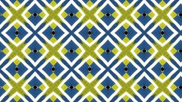symmetrical patterns,VJ fractal kaleidoscope seamless loop animation. video