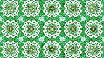 symmetrical patterns,VJ fractal kaleidoscope seamless loop animation. video