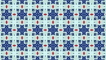 symmetrical patterns,VJ fractal kaleidoscope seamless loop animation. video
