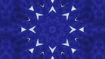 symmetrical patterns,VJ fractal kaleidoscope seamless loop animation. video