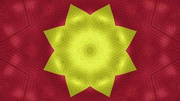 symmetrical patterns,VJ fractal kaleidoscope seamless loop animation. video