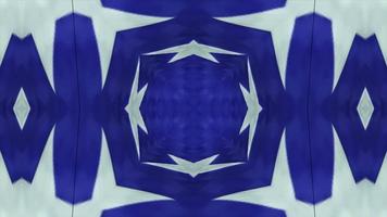 symmetrical patterns,VJ fractal kaleidoscope seamless loop animation. video