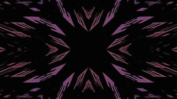 symmetrical patterns,VJ fractal kaleidoscope seamless loop animation. video