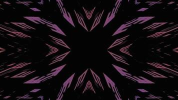 symmetrical patterns,VJ fractal kaleidoscope seamless loop animation. video