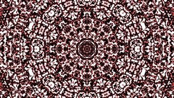 symmetrical patterns,VJ fractal kaleidoscope seamless loop animation. video