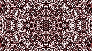 symmetrical patterns,VJ fractal kaleidoscope seamless loop animation. video