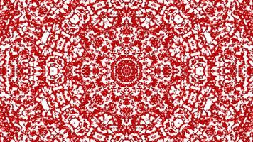 symmetrical patterns,VJ fractal kaleidoscope seamless loop animation. video
