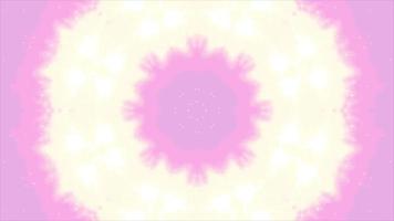 symmetrical patterns,VJ fractal kaleidoscope seamless loop animation. video