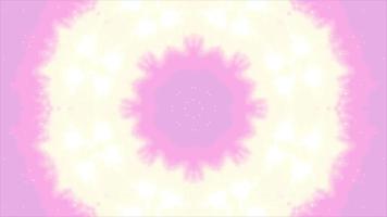 symmetrical patterns,VJ fractal kaleidoscope seamless loop animation. video