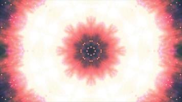symmetrical patterns,VJ fractal kaleidoscope seamless loop animation. video