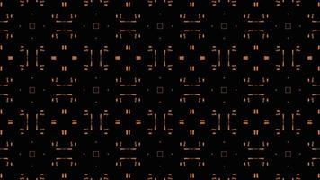 Symmetrical Patterns VJ Fractal Kaleidoscope Seamless Loop Animation video