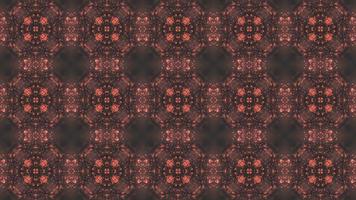 Symmetrical Patterns VJ Fractal Kaleidoscope Seamless Loop Animation video