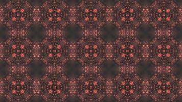 Symmetrical Patterns VJ Fractal Kaleidoscope Seamless Loop Animation video