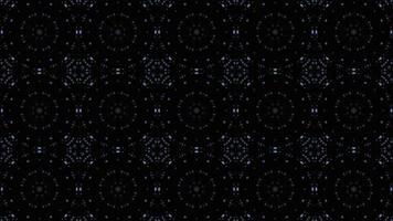 symmetrical patterns,VJ fractal kaleidoscope seamless loop animation. video