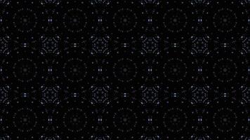 symmetrical patterns,VJ fractal kaleidoscope seamless loop animation. video