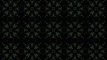 Symmetrical Patterns VJ Fractal Kaleidoscope Seamless Loop Animation video