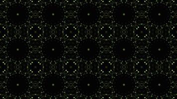 Symmetrical Patterns VJ Fractal Kaleidoscope Seamless Loop Animation video