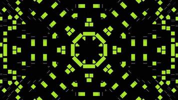 symmetrical patterns,VJ fractal kaleidoscope seamless loop animation. video