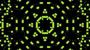 symmetrical patterns,VJ fractal kaleidoscope seamless loop animation. video