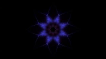 symmetrical patterns,VJ fractal kaleidoscope seamless loop animation. video