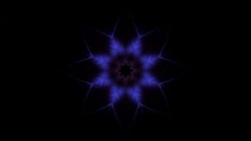 symmetrical patterns,VJ fractal kaleidoscope seamless loop animation. video