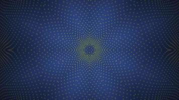 symmetrical patterns,VJ fractal kaleidoscope seamless loop animation. video