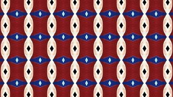 symmetrische Muster, vj fraktales Kaleidoskop nahtlose Schleifenanimation. video