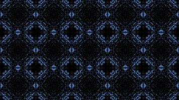 padrões simétricos, animação de loop sem costura do vj fractal caleidoscópio. video