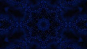 symmetrische patronen, vj fractal caleidoscoop naadloze loops animatie. video