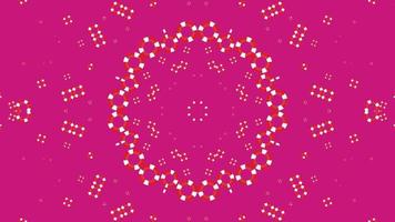 Symmetrical Patterns VJ Fractal Kaleidoscope Seamless Loop Animation video