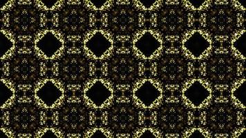 Symmetrical Patterns VJ Fractal Kaleidoscope Seamless Loop Animation video