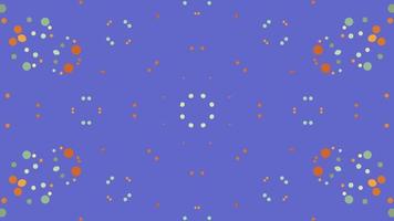 Symmetrical Patterns VJ Fractal Kaleidoscope Seamless Loop Animation video