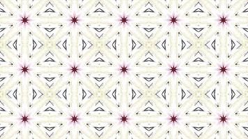 Symmetrical Patterns VJ Fractal Kaleidoscope Seamless Loop Animation video