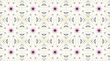 Symmetrical Patterns VJ Fractal Kaleidoscope Seamless Loop Animation video