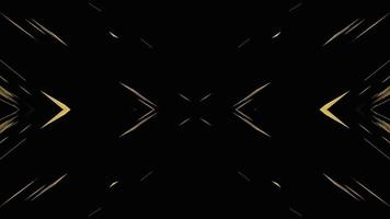 symmetriska mönster vj fraktal kalejdoskop sömlös loop animation video