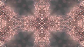 Symmetrical Patterns VJ Fractal Kaleidoscope Seamless Loop Animation video