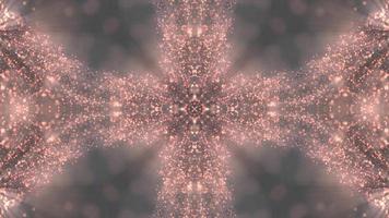 Symmetrical Patterns VJ Fractal Kaleidoscope Seamless Loop Animation video