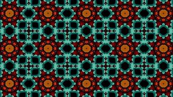 Beautiful Kaleidoscope Pattern Background Effect video