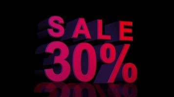 3d animation Sale 30percent video