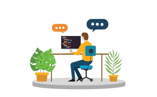 Programmer Vector Art, Icons, and Graphics for Free Download