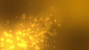 Gold Circle Bokeh Light Background video