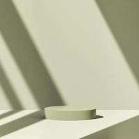 Representación 3D, efecto de superposición de sombras, varias maquetas.
