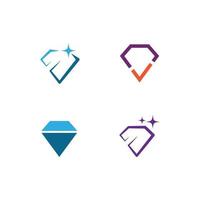 Diamond logo vector