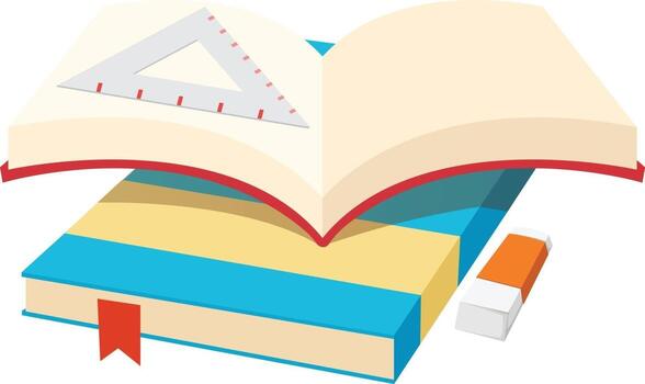 open book vector