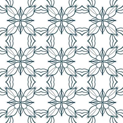 Hand-Drawn seamless repeat pattern, repeat pattern tiles.